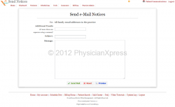 E-mail Notices