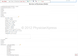 Sick Visit (Review of Systems)